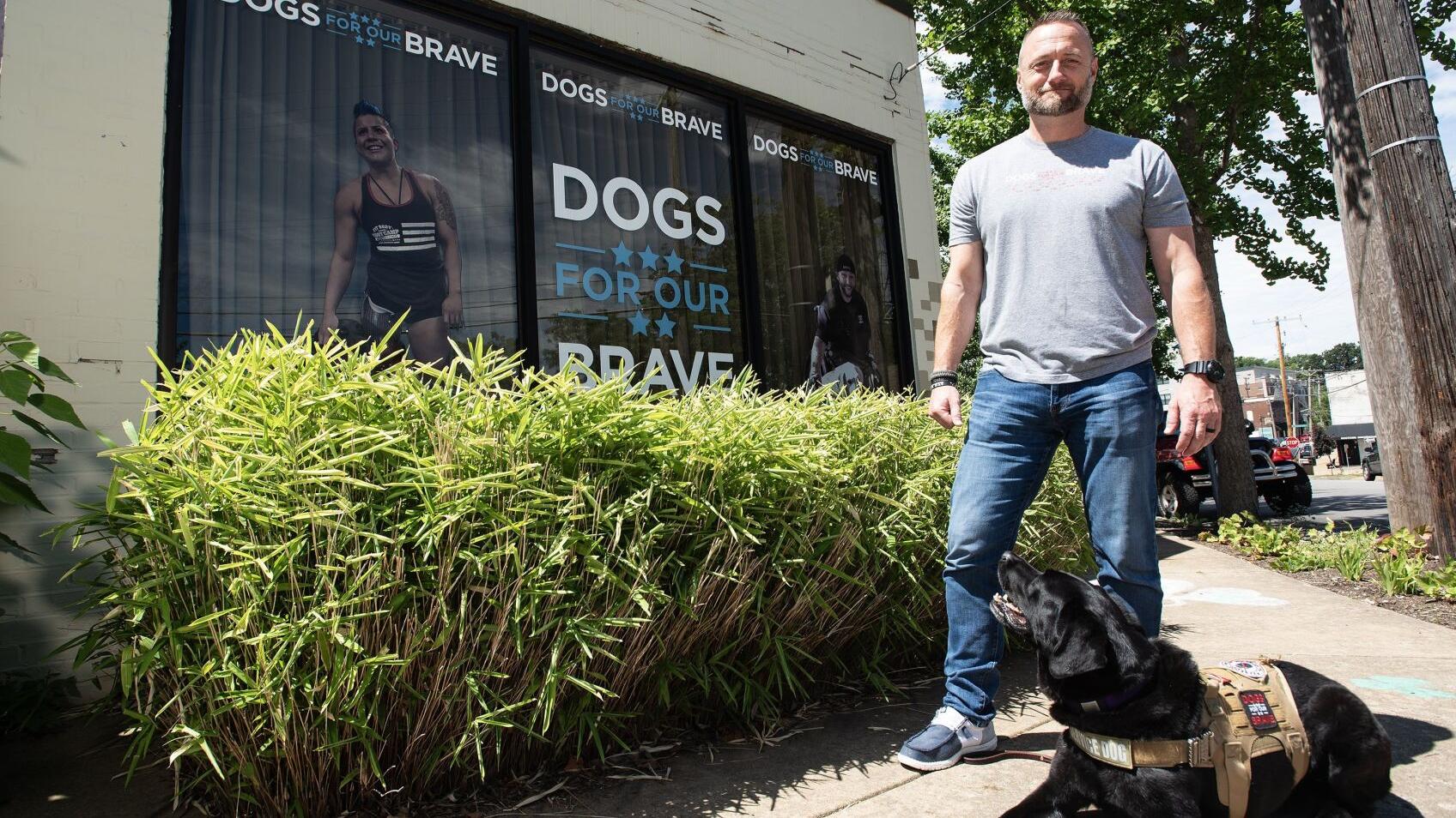 Eureka boys volleyball coach embraces new mission with Dogs For Our Brave